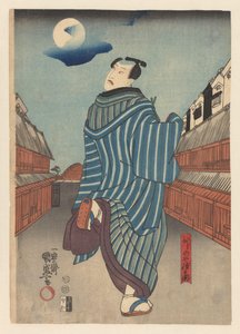 Tokubei rennt durch eine Straße