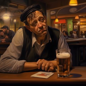 Fotorealistischer österreichischer Mann in seiner Arbeitskleidung 3