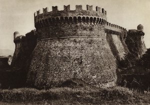 Italien: Castello Sarzanello von Kurt Hielscher