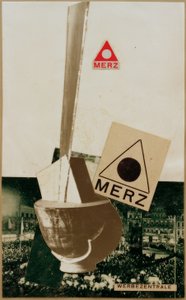 MERZ-WERBEZENTRALE von Kurt Schwitters
