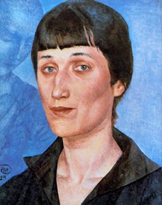 Porträt von Anna Achmatowa, 1922