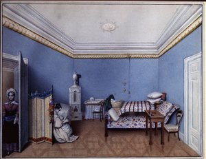 Im Schlafzimmer von L. Hern