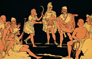 Die Reue des Neoptolemus, 1880