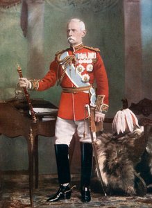 Feldmarschall Lord Roberts, Oberbefehlshaber der Streitkräfte in Südafrika, 1902