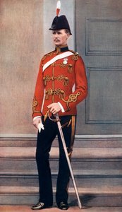 Leutnant Frederick Hugh Sherston Roberts, britischer Soldat, 1902
