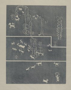 Petroglyphe von Lala Eve Rivol