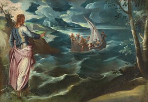 Christus am See Genezareth, ca. 1570er Jahre von Lambert Sustris