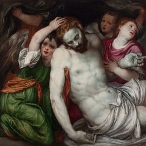 Pietà und Engel