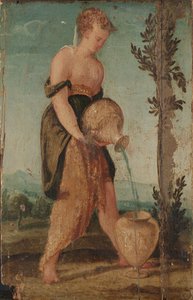 Frau mit Wasserkrug von Lambert Sustris
