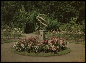 Sonnenuhr im Garten des Hauses Kersbergen, Zeist von Lambertus Hendrik van Berk