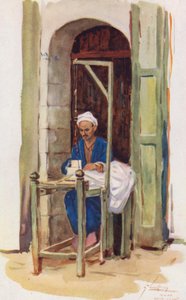 Menschen von Ägypten: Spinner oder Weber, Kazzaz