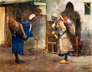 Das Treffen der Wasser, 1908 von Lance Thackeray