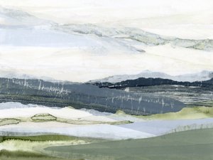 Serene Abstrakte Landschaft