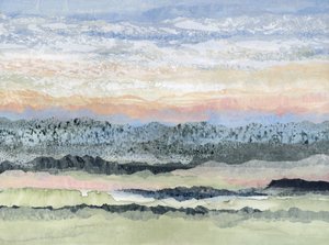 Serene geschichtete Landschaft von Lara Eckerman