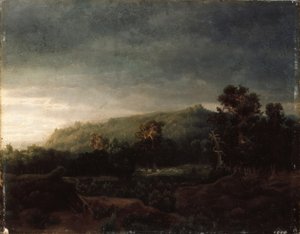 Ein Wald von Lars Hertervig