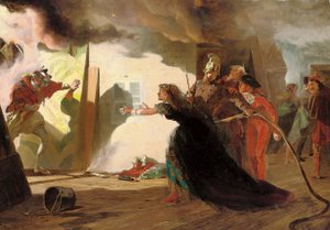 Feuer im Theater