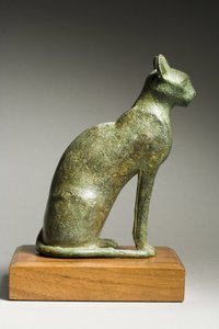 Katze, Spätzeit, 664-332 v. Chr. von Late Period Egyptian