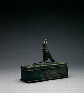 Falkenreliquiar von Late Period Egyptian