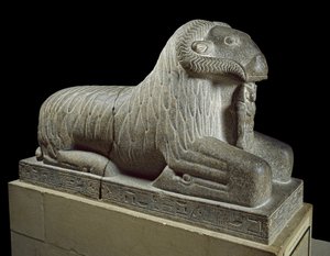 Statue des Widders von Amun, ca. 680 v. Chr.