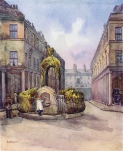 Bath Street und Mineralwasserbrunnen