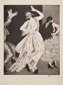 Spanische Tänzerin Nr. 1, veröffentlicht 1923