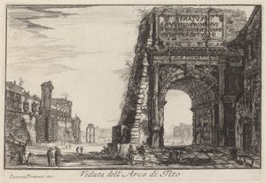 Der Titusbogen von Laura Piranesi after Giovanni Battista Piranesi