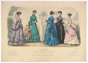 Le Coquet, Nr. 22, aus Journal des Modes Spécial pour Couturières von Laure Noel