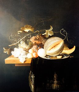 Ein Stillleben mit Früchten von Laurens Craen