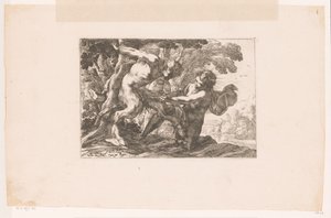 Marsyas von Apollo gehäutet von Laurent de La Hire