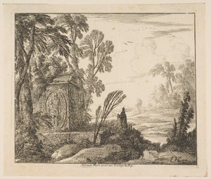 Der Sarkophag, 1640 von Laurent de la Hyre