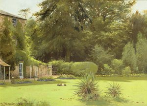 Ein Sommerrasen von Laurits Bernard Holst