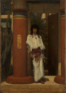 Ein Ägypter in einer Türöffnung, 1865