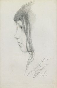 Kate Millet, Januar 1891 von Lawrence Alma Tadema