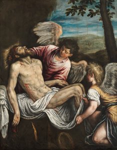 Der tote Christus mit Engeln, um 1580