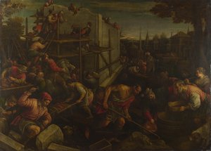 Der Turm zu Babel, ca. 1600