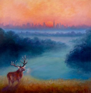 Früher Morgen, Richmond Park, 2023