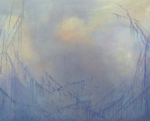 Silberne Netze, 2019 von Lee Campbell