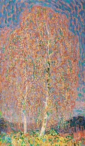 Herbst in Nijmegen von Leo Gestel