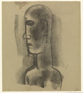 Männerkopf von Leo Gestel