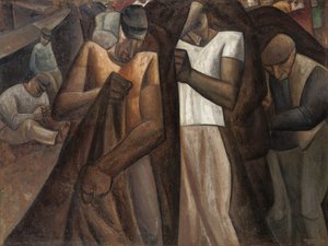 Nettendragers, ca. 1924 von Leo Gestel