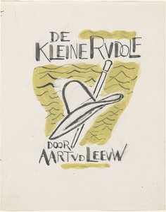 Entwurf für einen Bucheinband für: Aart van der Leeuw, De kleine Rudolf, 1930