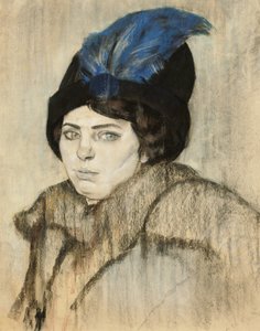 Porträt von Marie Boendermaker-Schoenmaker von Leo Gestel