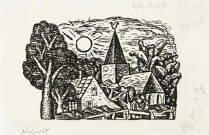 Vignette für Biografie von Gestel durch Prof. W. van der Pluym von Leo Gestel