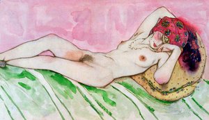 Entwurf für die Rote Sultana, c.1920 von Leon Bakst