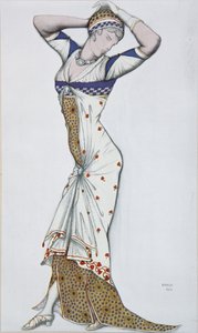Entwurf eines modernen Kleides, 1910er Jahre