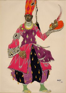 Kostüm für das Ballett Sheherazade von Nikolai Rimski-Korsakov