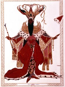 Richard Strauss "Die Legende von Joseph" Oper von Paris, Mai 1914. Kostüm von Leon Bakst von Leon Bakst
