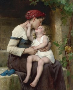 Mutter und Kind von Leon Bazile Perrault