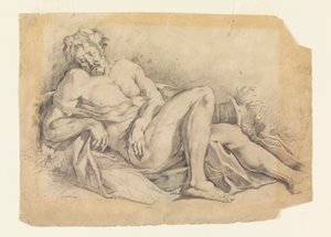Bacchus schlafend (nach Poussin)