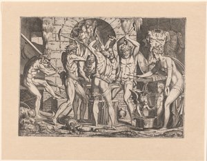 Venus in der Schmiede des Vulkan